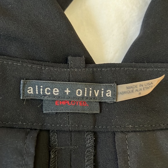 Alice + Olivia Wide Leg Pants - sz 8 - Picture 5 of 5